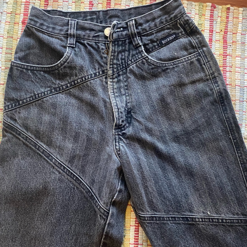 90s Petite Vintage Black Rockies